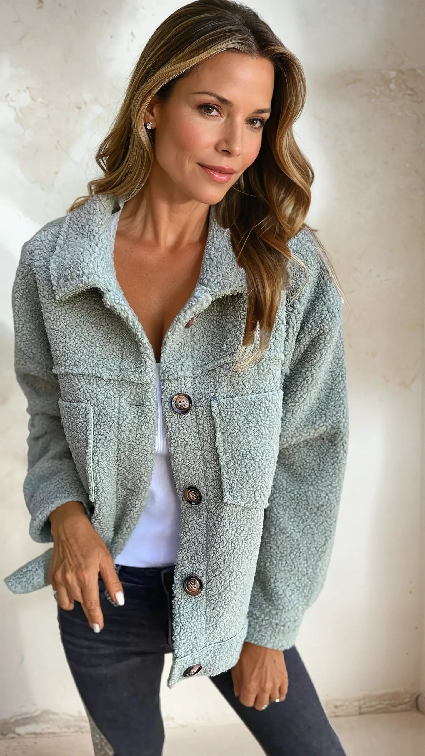 Short wool Coat