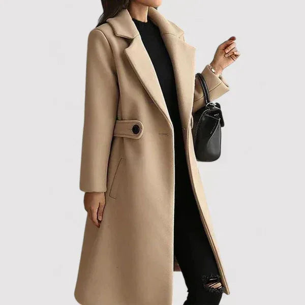 Wool Coat with Belt
