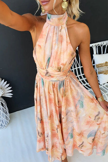 Maxi Dress with Print