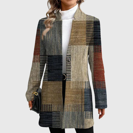 Elegant Patterned Blazer