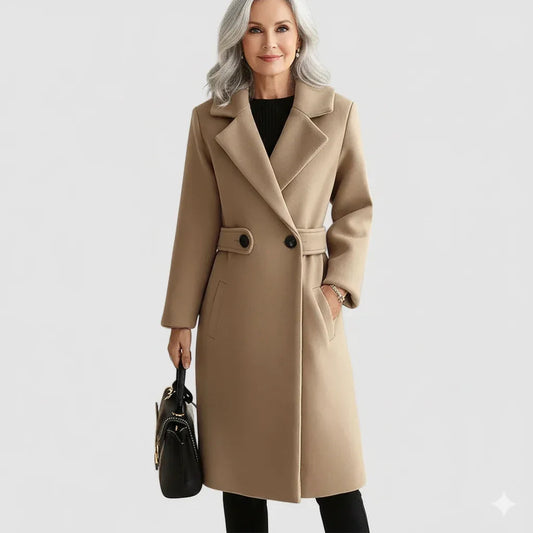 Wool Coat with Belt