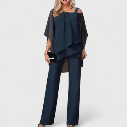 Elegant Two-Piece Pant Set