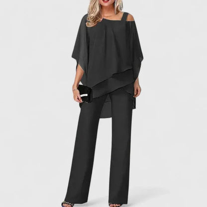 Elegant Two-Piece Pant Set